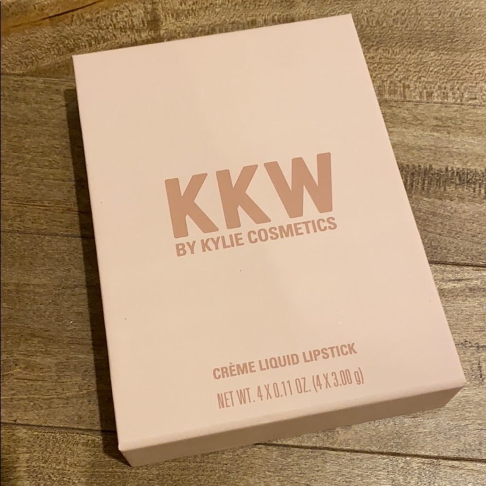 KKW creme liquid lipstick set